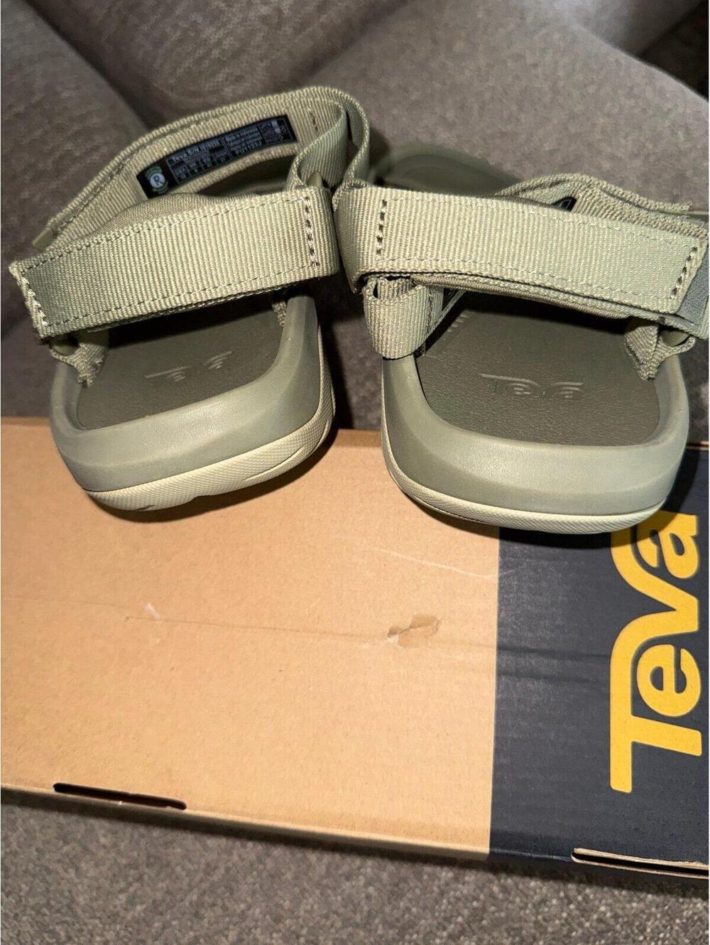 TEVA NIB Teva Hurricane XLT2 Womens 10 Olive Green Sport Hiking Sandals Comfort - Picture 5 of 5